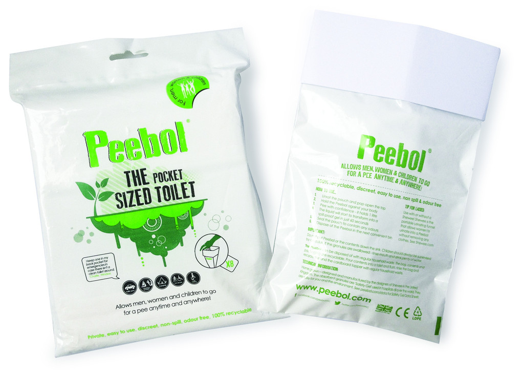 Shewee Out & About Pack - Kit Completo Per Urinare In Piedi In Campeggio E Escursioni